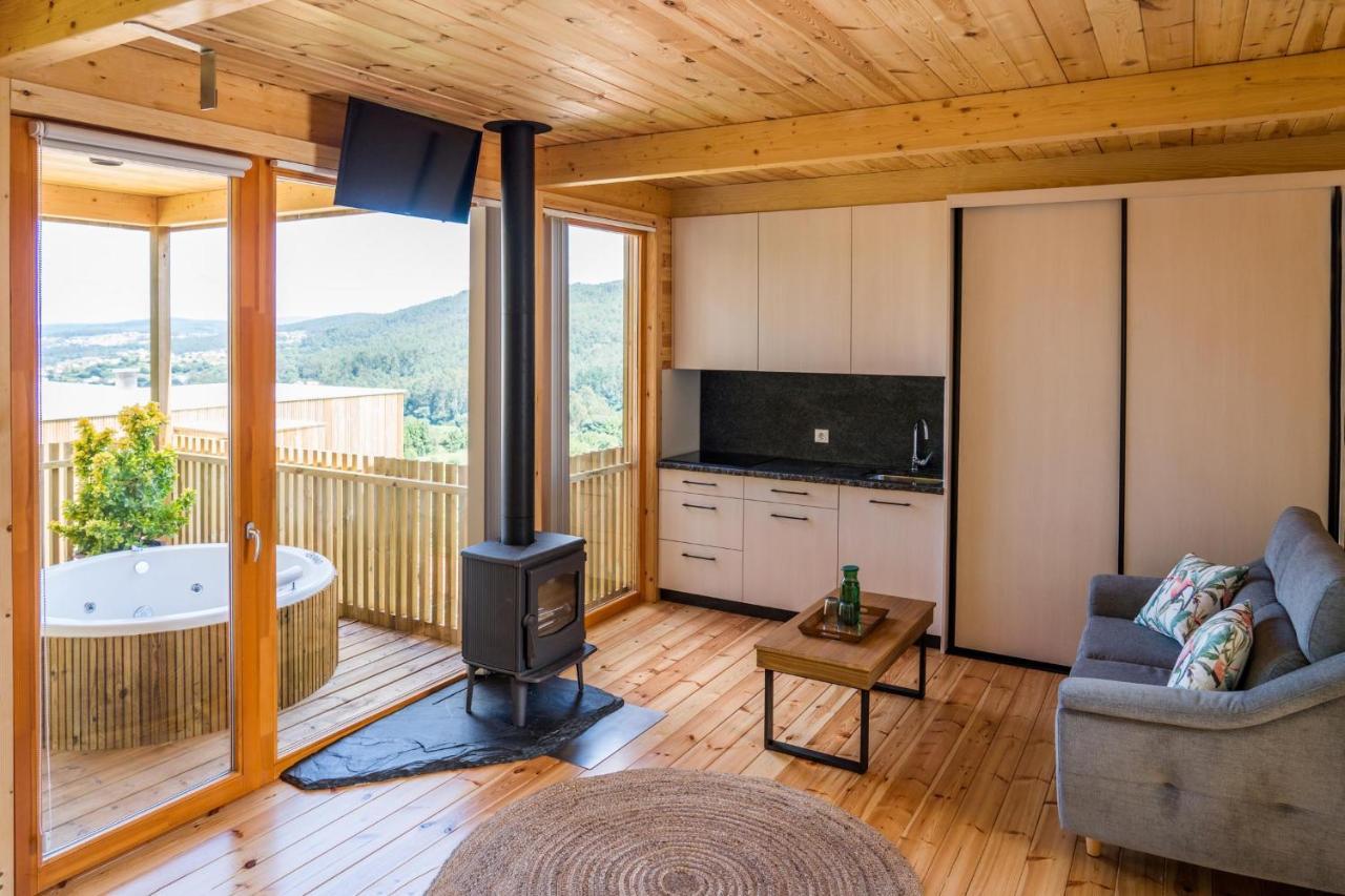Cabanas De Canduas Кабана-де-Бергантиньос Экстерьер фото